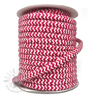 Polyester koord gevlochten ZIG ZAG red