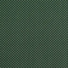 Bavlnená látka Petit dots dark green