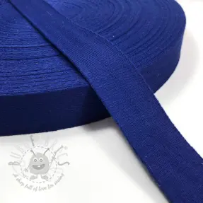 Tassenband katoen 4 cm cobalt