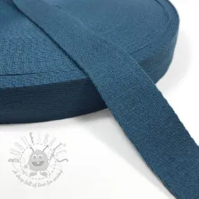 Tassenband katoen 4 cm jeans