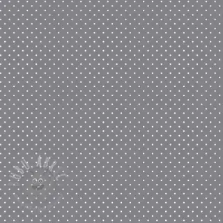 Katoenen stof Petit dots grey