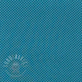 Katoenen stof Petit dots indigo