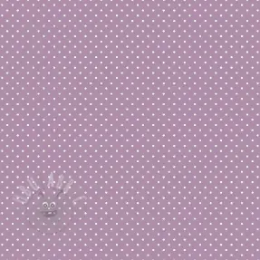 Katoenen stof Petit dots lilac