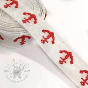 Lint Anchor white/red