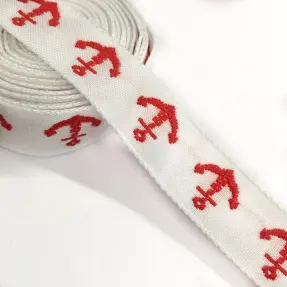 Stuha Anchor white/red