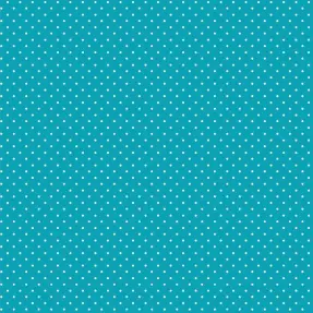 Bavlnená látka Petit dots turqouise