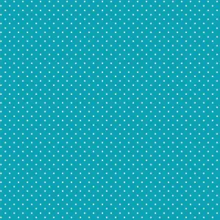 Bavlnená látka Petit dots turqouise