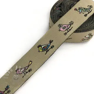 Lint Birds taupe