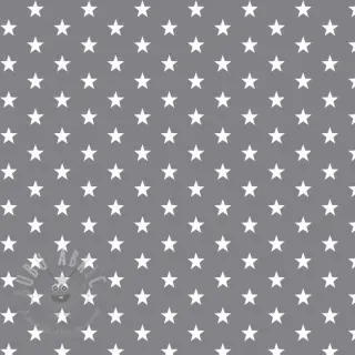 Katoenen stof Petit stars grey