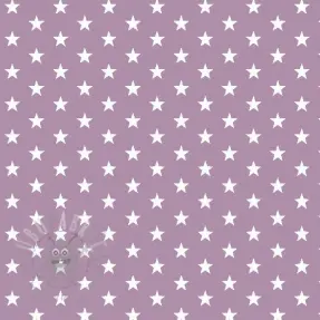 Katoenen stof Petit stars lilac