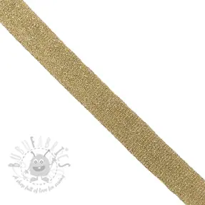 Biaisband LUREX light gold