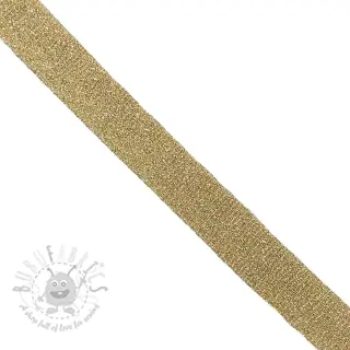Biaisband LUREX light gold