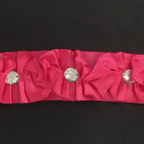 Saténová stuha Crystal fuchsia