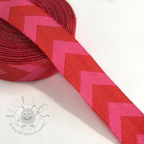 Lint Chevron red
