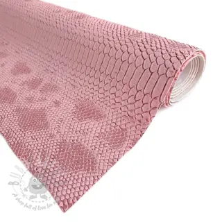 Kunstleer COBRA rose
