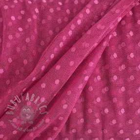 Tule voor TUTU-rok SPOT dark fuchsia