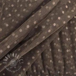 Tule voor TUTU-rok SPOT dark taupe