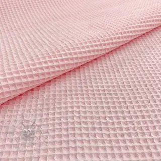 Katoen met wafelbinding light rose