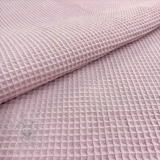 Katoen met wafelbinding old rose