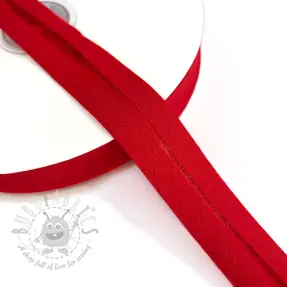 Boordstrook katoen red