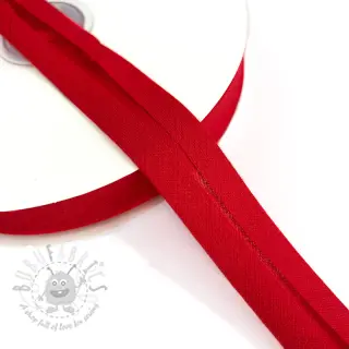 Boordstrook katoen red