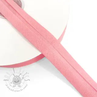 Boordstrook katoen pink