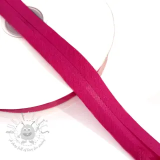 Boordstrook katoen fuchsia