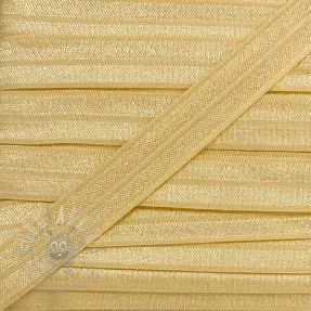 Omvouwelastiek 15 mm light yellow
