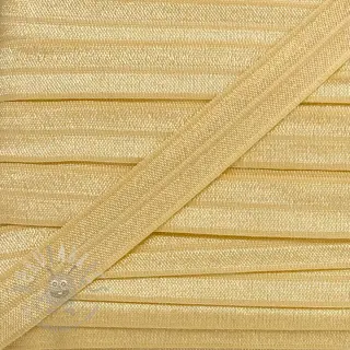 Omvouwelastiek 15 mm light yellow