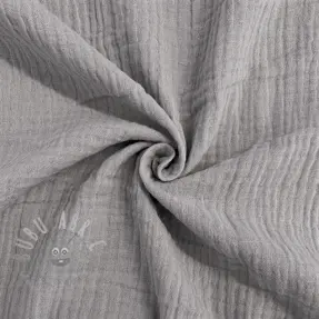 Dubbelgaas/mousseline grey