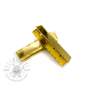 Metalen Eindkapje 40 mm gold