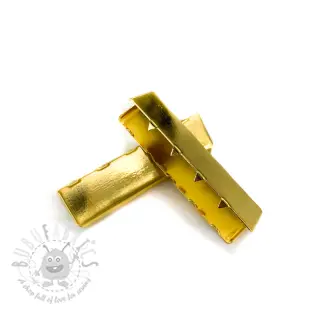 Metalen Eindkapje 40 mm gold
