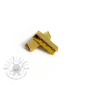 Metalen Eindkapje 25 mm gold