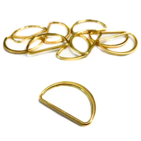 Polokrúžok 25 mm gold