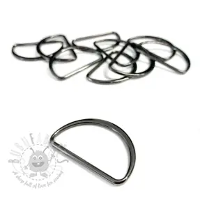Halve ring 40 mm anthracite