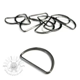 Halve ring 40 mm anthracite