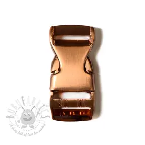 Metalen Gesp Drietand 25 mm copper
