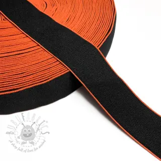 Glad elastiek 4 cm Rim orange