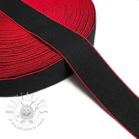 Glad elastiek 4 cm Rim red