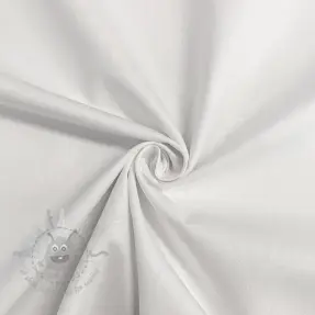 Katoenen popeline optical white