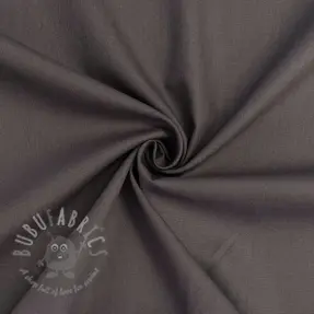 Katoenen popeline dark grey