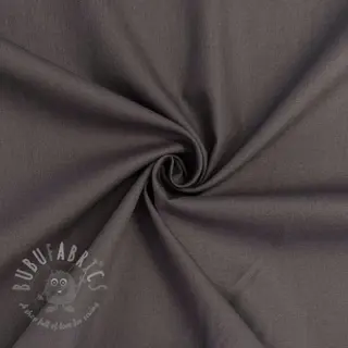 Katoenen popeline dark grey