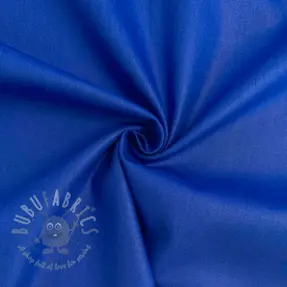 Katoenen popeline cobalt