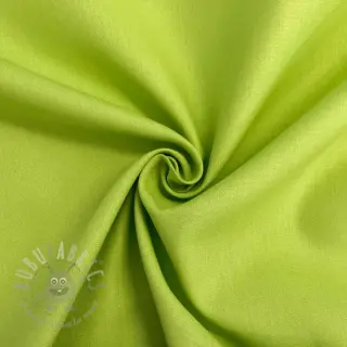 Katoenen popeline lime