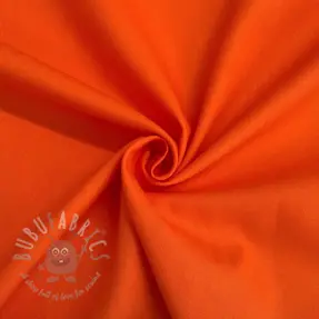 Katoenen popeline orange