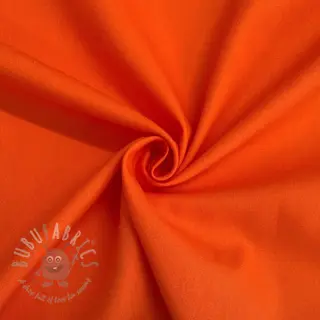 Katoenen popeline orange
