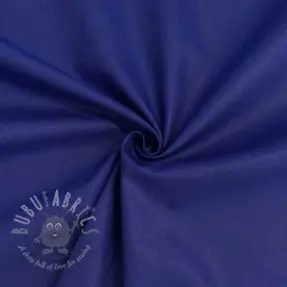 Katoenen popeline dark cobalt