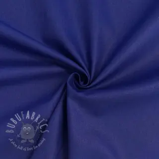 Katoenen popeline dark cobalt