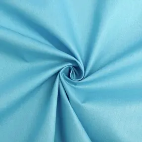 Bavlnený popelín sky blue