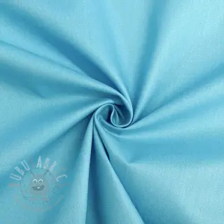 Katoenen popeline sky blue